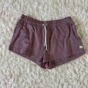 Vuori pink athletic shorts
